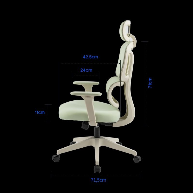 Kolorowe Ergonomiczne Krzesło z Poduszką Przypominającą Chmurę