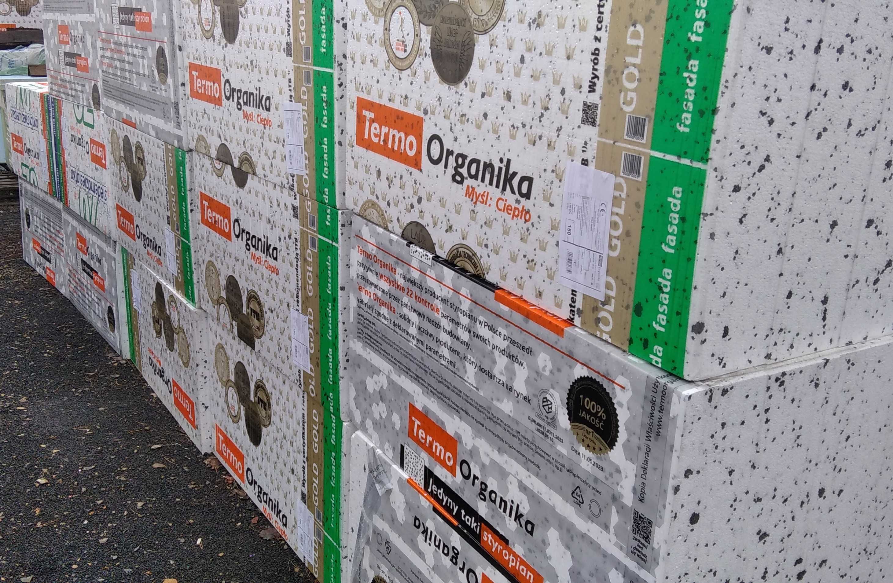 OD RĘKI ! Styropian Gold Fasada 038 Termo Organika 10, 15, 20cm