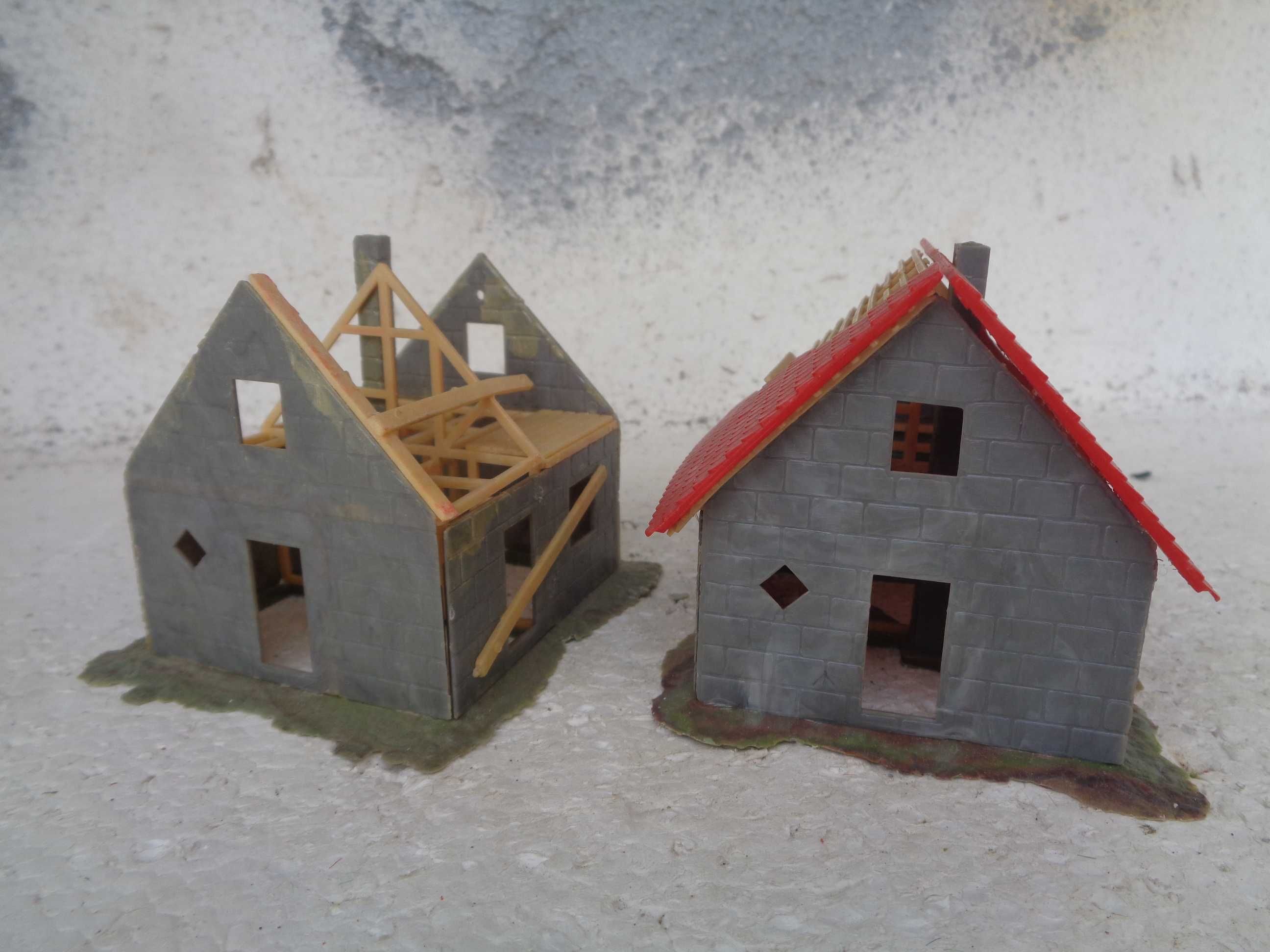 1:87 Faller 2 casas em construção para pista comboio