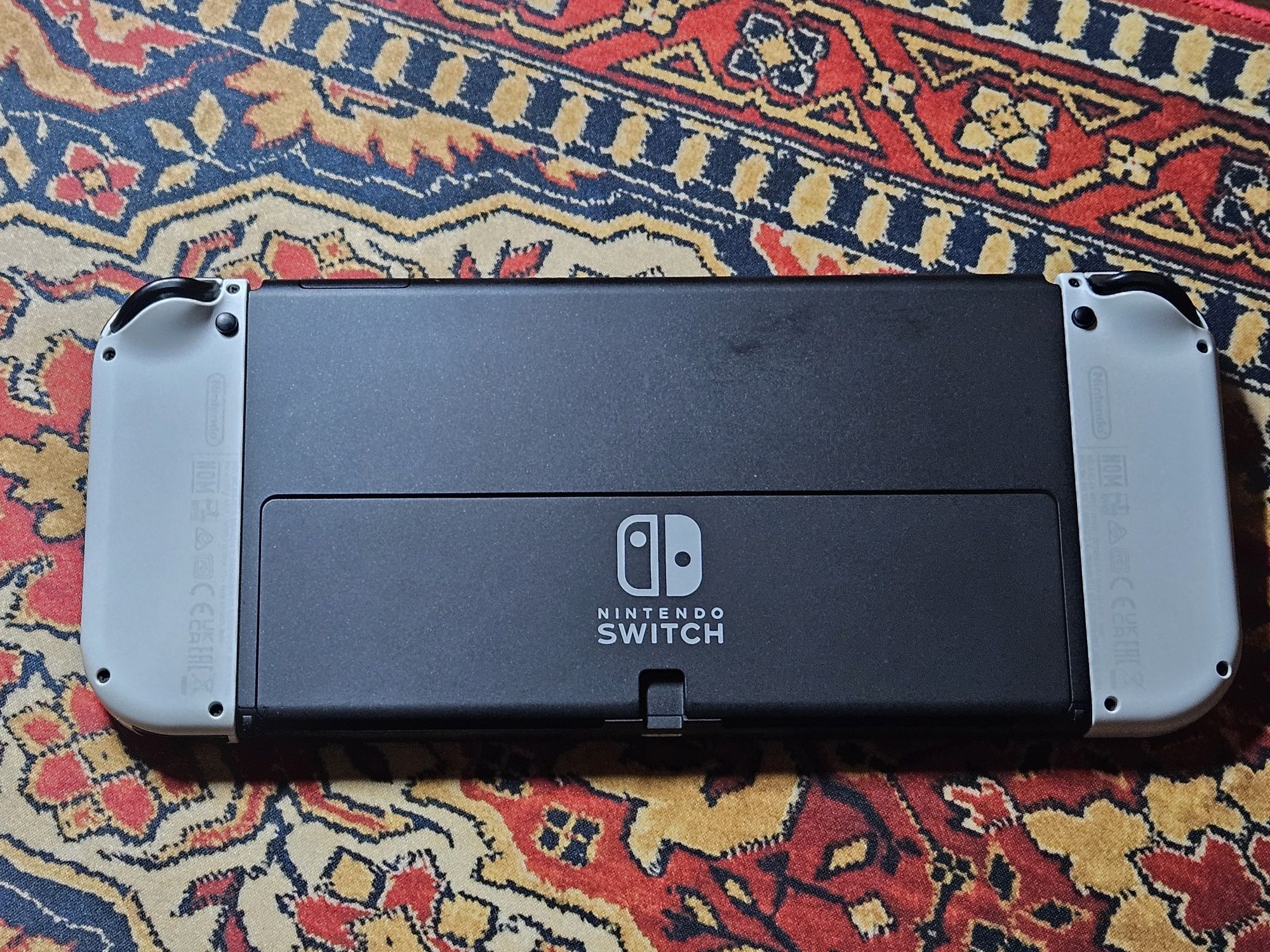 nintendo switch oled + gra minecraft