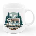 Kubek Kamper Camping Camper Wakacje Natura Motoryzacja ceramika 330ml