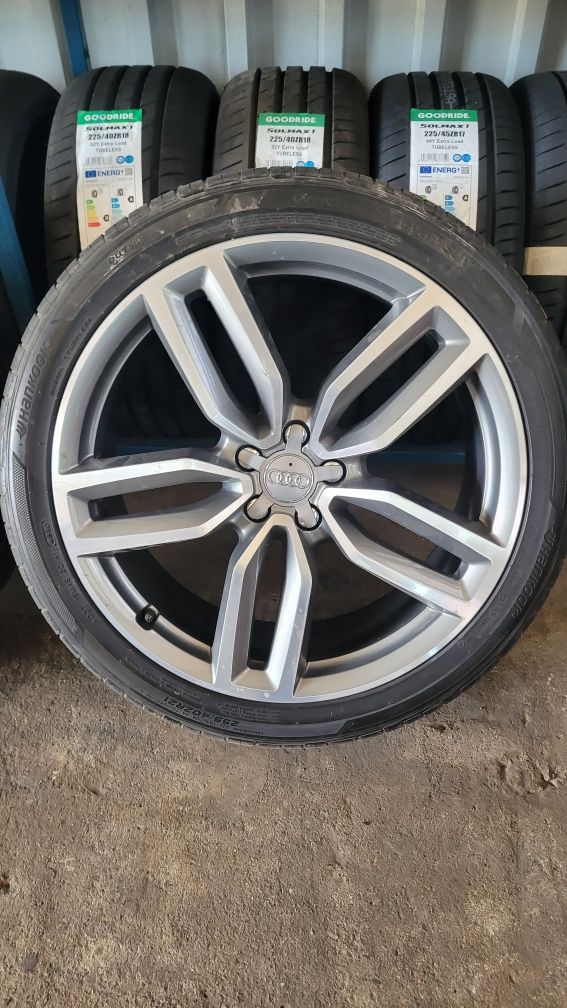 Felgi aluminiowe z oponami letnimi Audi SQ5 R21 5x112 ORYGINAŁ!