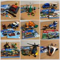 Klocki LEGO City - 9 zestawów + książka