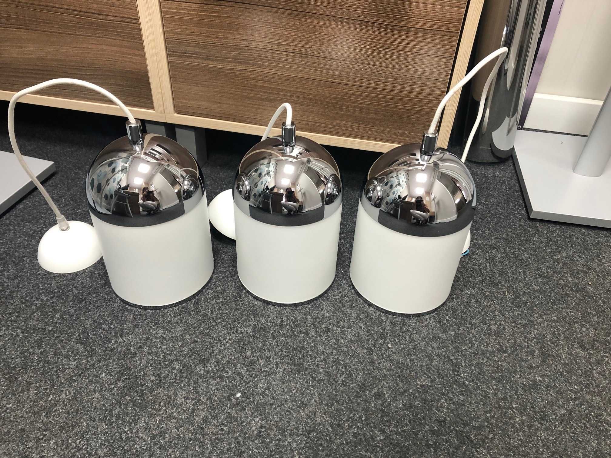 Lampa wisząca ZWIS ANDROS 3589 ARGON BIAŁA 4 sztuki