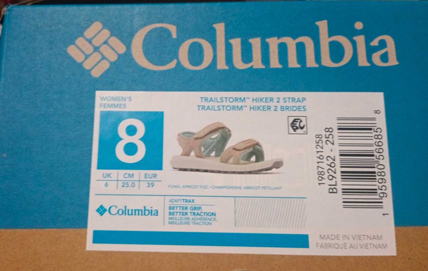 Сандалії Columbia Оригінал Trailstorm™ Hiker 2-Strap S р. 8
