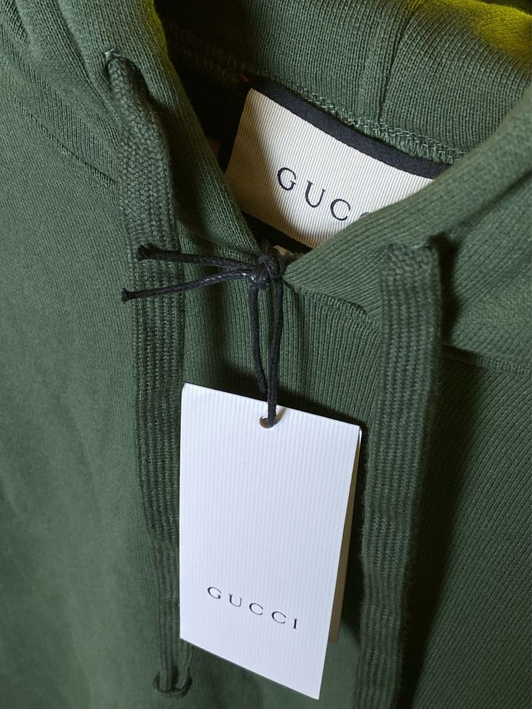 Худі / толстовка Gucci Interlocking G Stripe Hoodie.