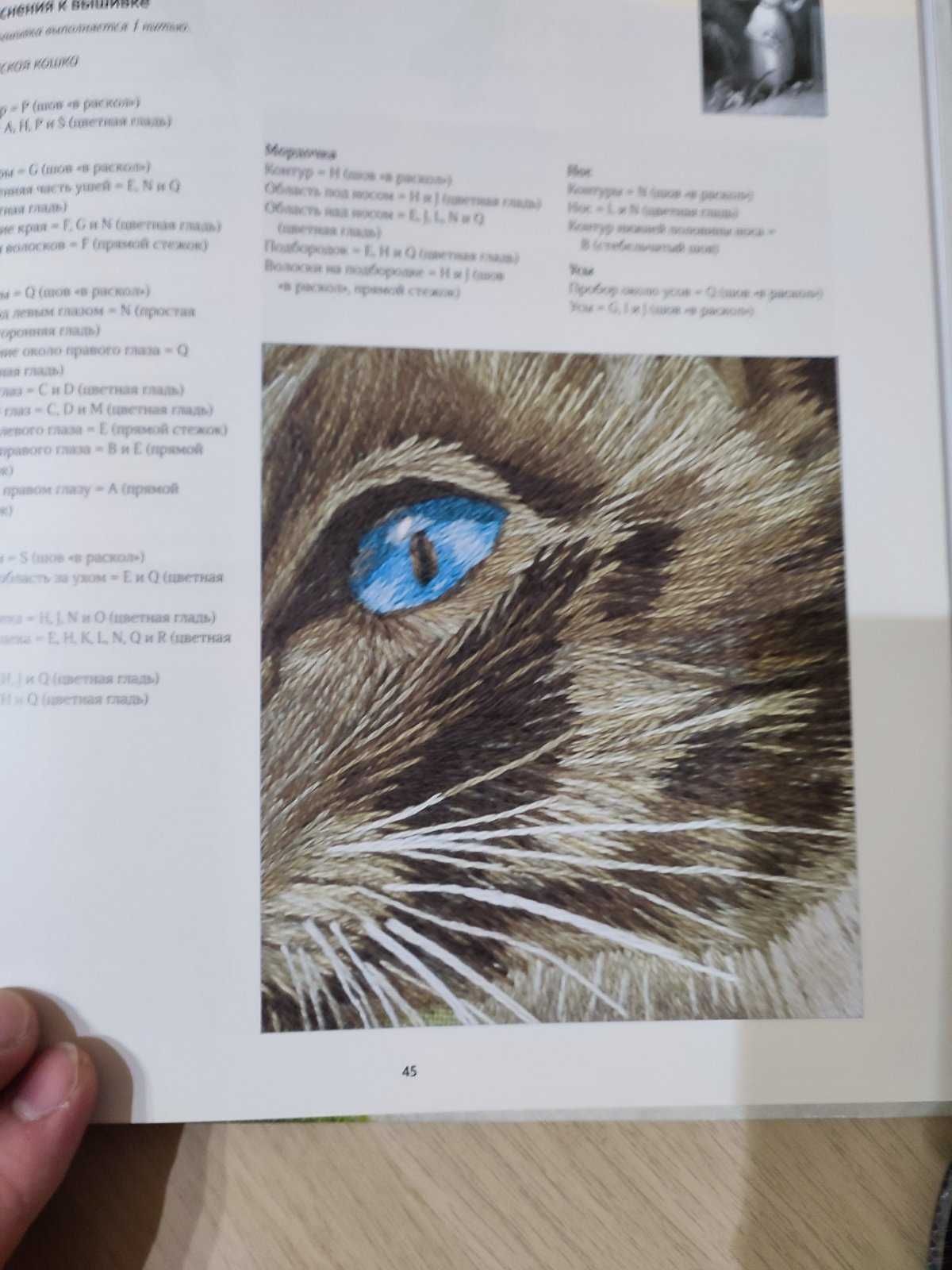 Книга "Художественная гладь" (живописная вышивка)