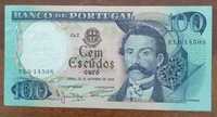 Nota de 100$00 do Banco de Portugal - VENDIDA
