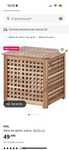 Mesa de arrumação ikea