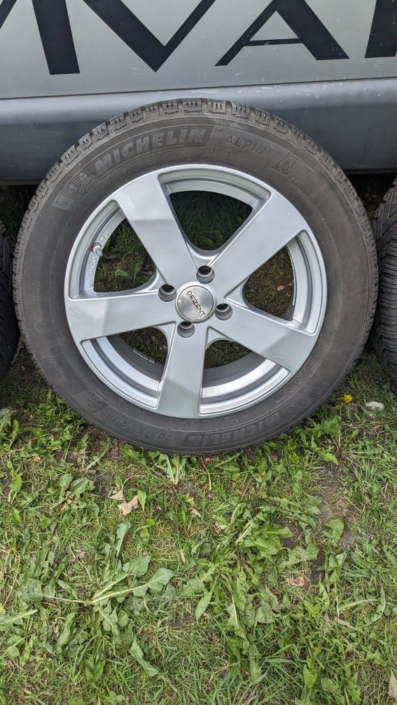 Alufelgi felg Dezent i 4x98 opony 205/55/16 Zima