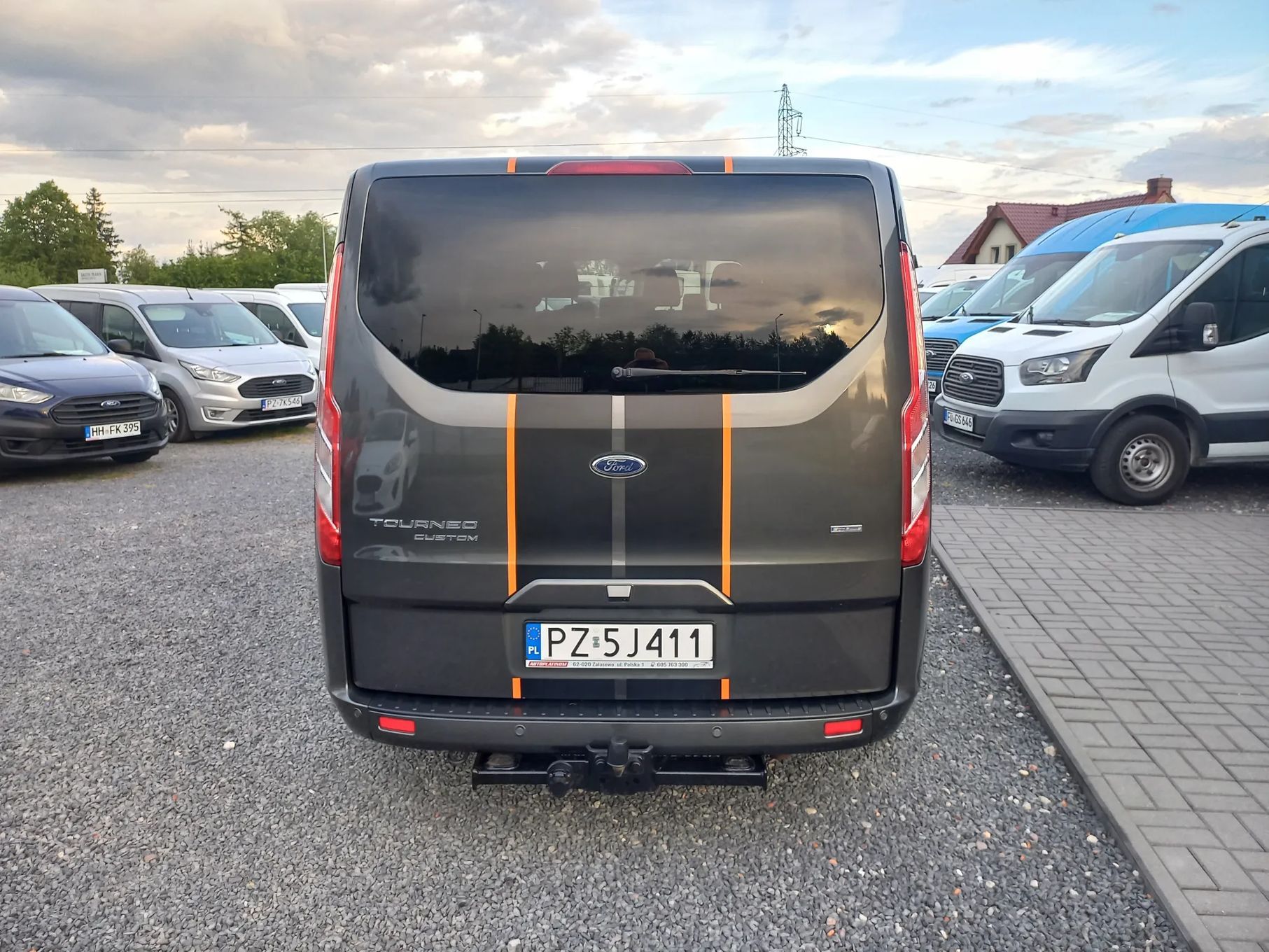 Ford Transit Custom Tourneo TITANIUM! 9-os!. Długi! Ledy! Kamera! Klima!