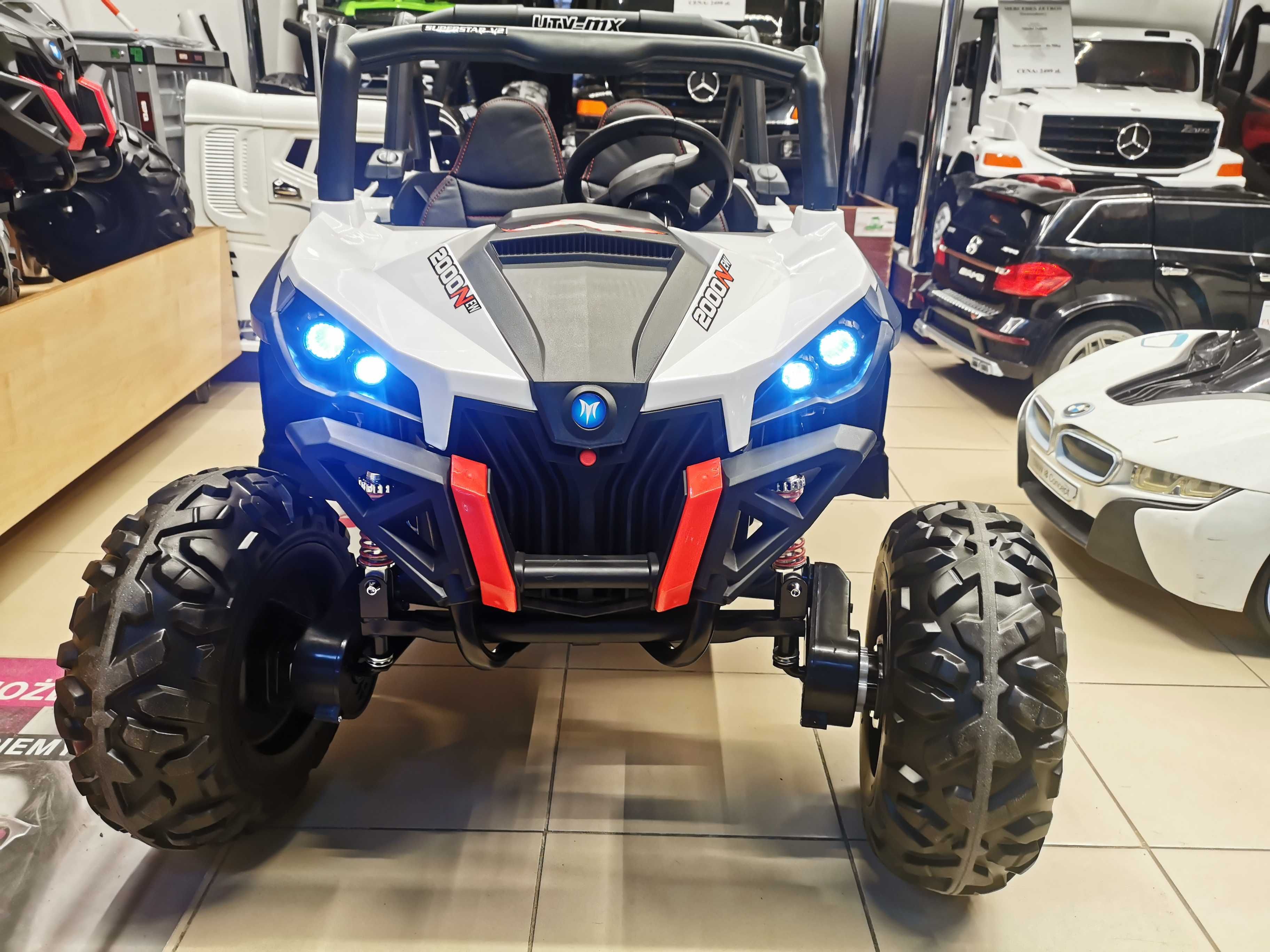 Buggy 24V terenowy 4x4 autka auto autko samochód na akumulator elektry