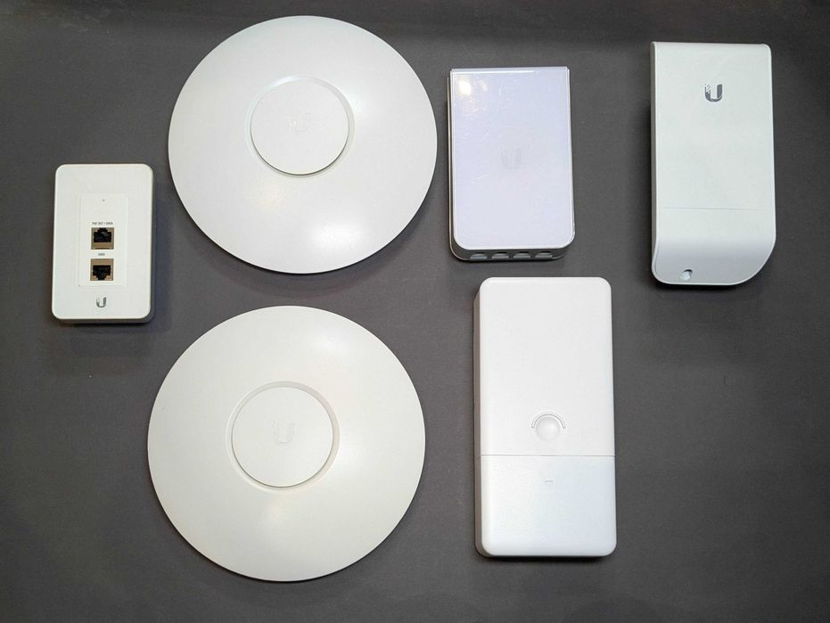 Точки доступа Unifi NanoHD/In-Wall HD/Unifi AP LR/Loco M2/NanoSwitch
