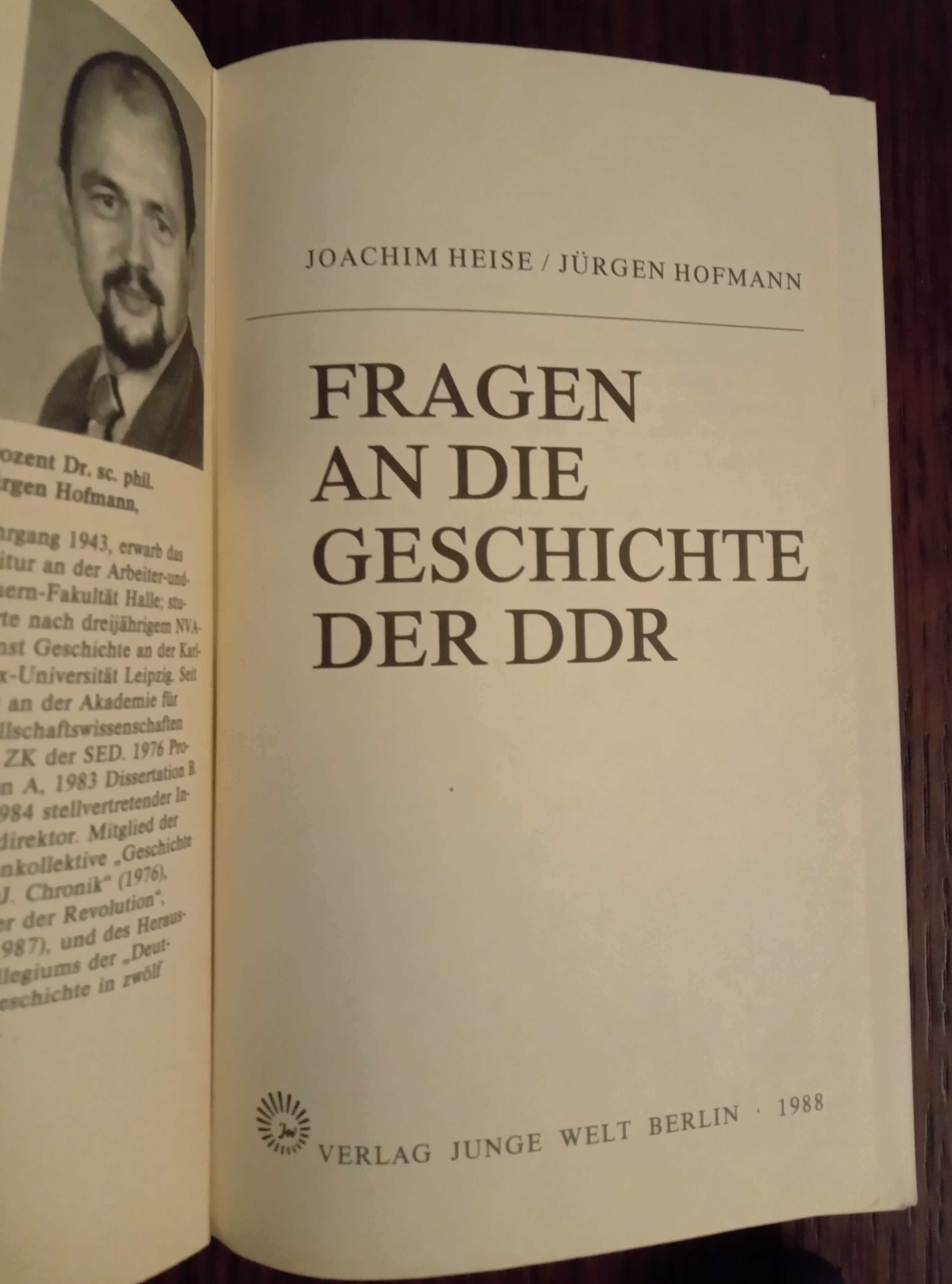 Fragen an die Geschichte der DDR