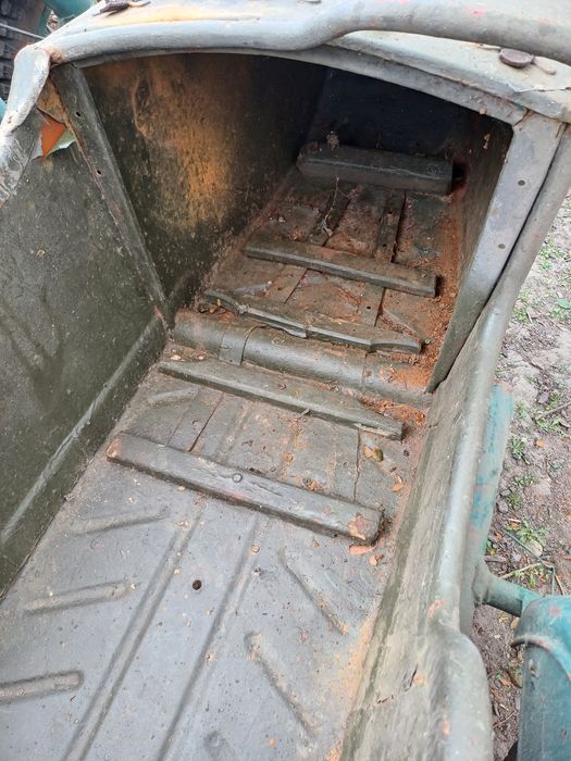 М72, 1955 р. оригінал на ходу із коляскою поч. 1950-х рр.