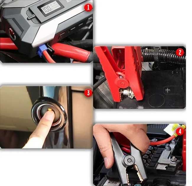 Пускозарядний пристрій Бустер для автомобіля SABO A11 2000A