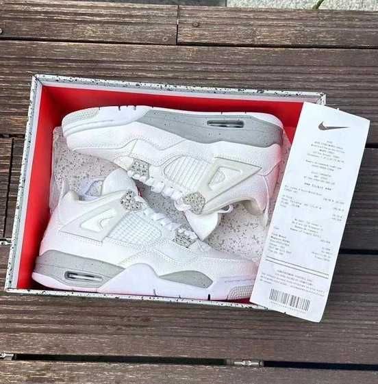 Buty damskie Trampk Jordan 4 Retro White Oreo R.36