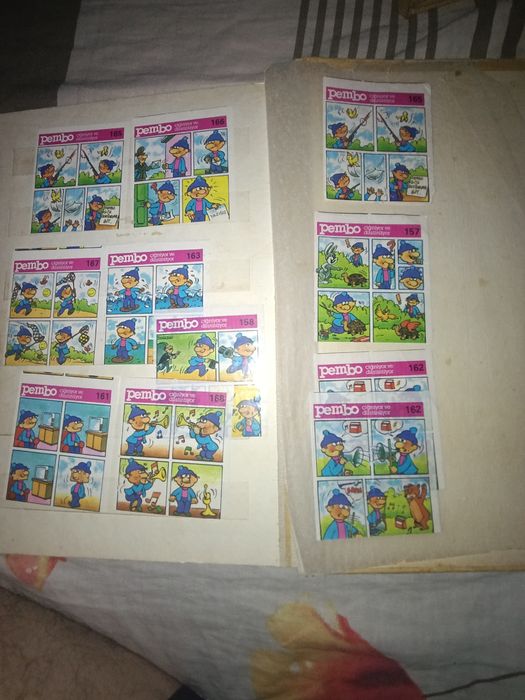 Вкладыши жувачки "Pembo"- 11 шт. за 300 грн.