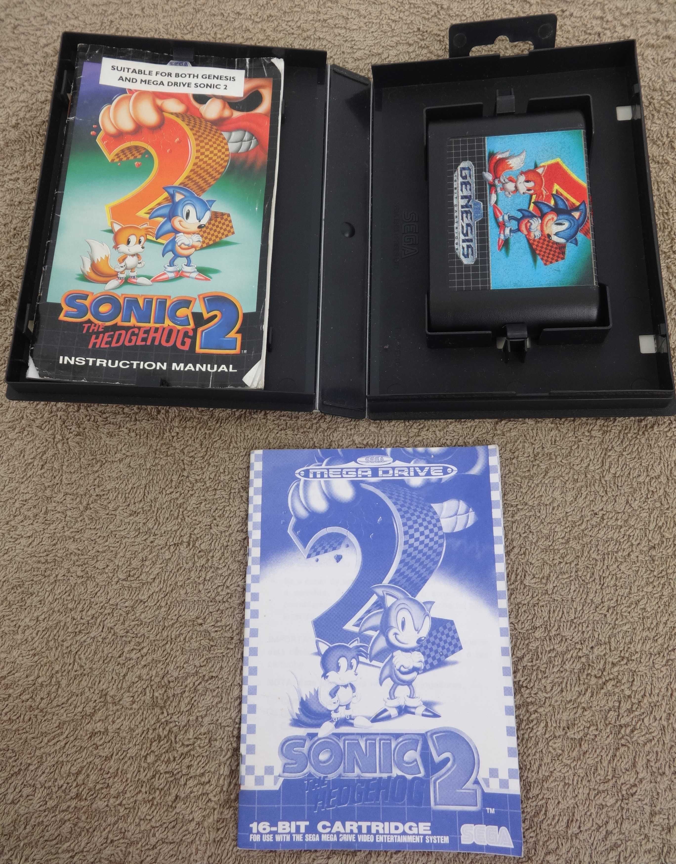 Jogo Sega Mega Drive “Sonic 2 The Hedgehog”