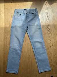 Spodnie jeansy Massimo Dutti xs /s proste jasny jeans