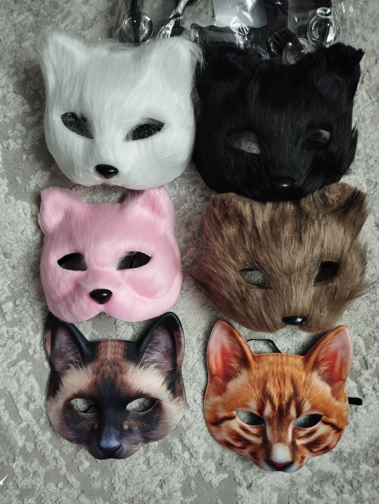 Квадробика маска кошки маска кота