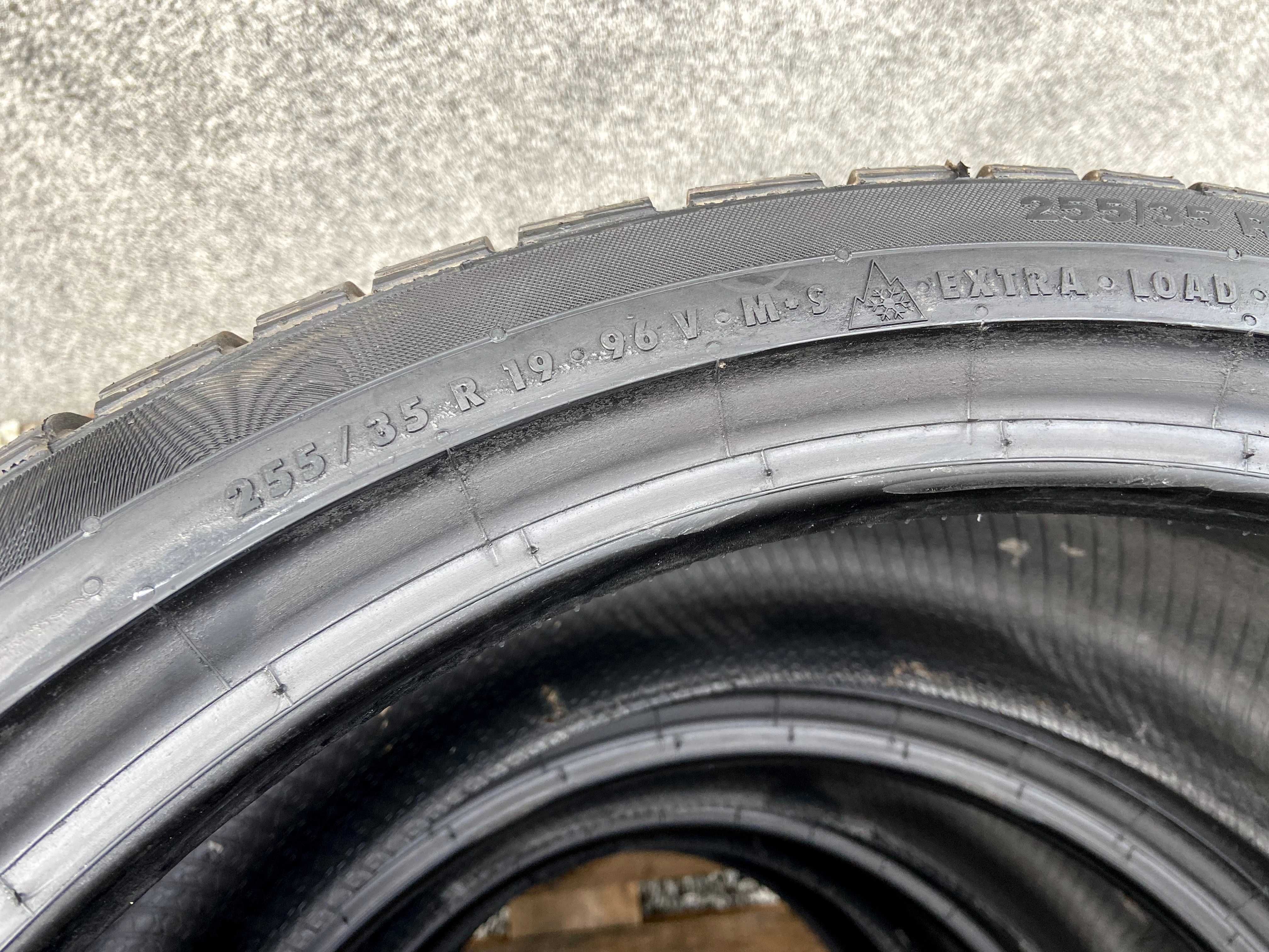 4x 255/35R19 Continental WinterContact TS830P