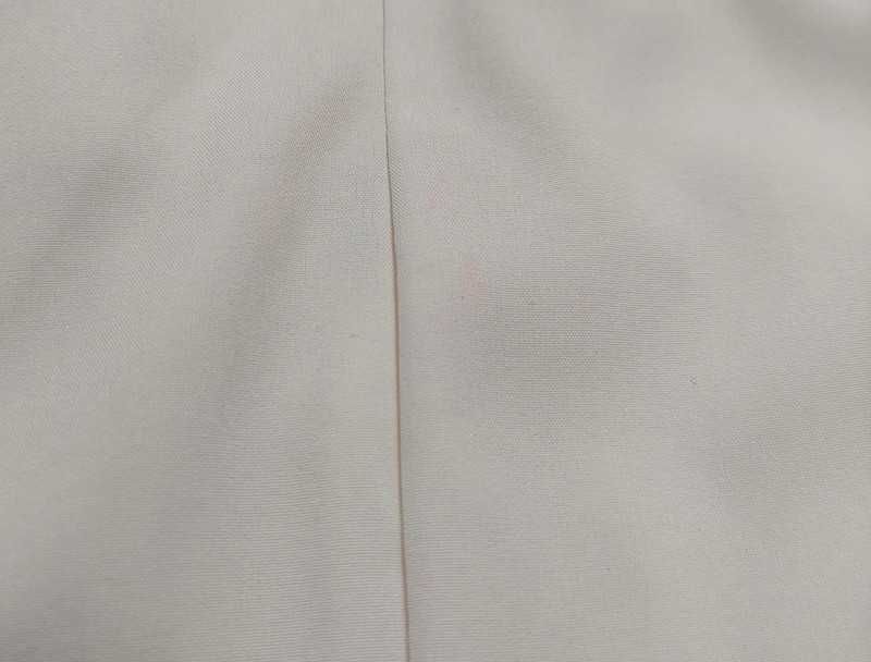 Kremowa sukienka z bufkami, długi rękaw, wesele, komunia, chrzest!