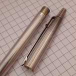 Esferográfica "CARAN d'ACHE - Madison", silverplated, vintage,