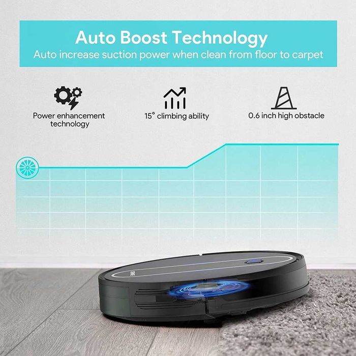 Promocja robot sprzątający odkurzacz deenkee dk600 max 3 w 1