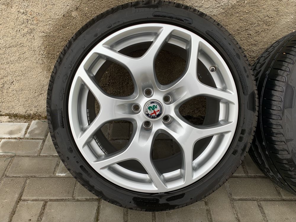 Jantes+Pneus Equilibrados Alfa Romeo Giulia 18 c/ Sensor Pressao