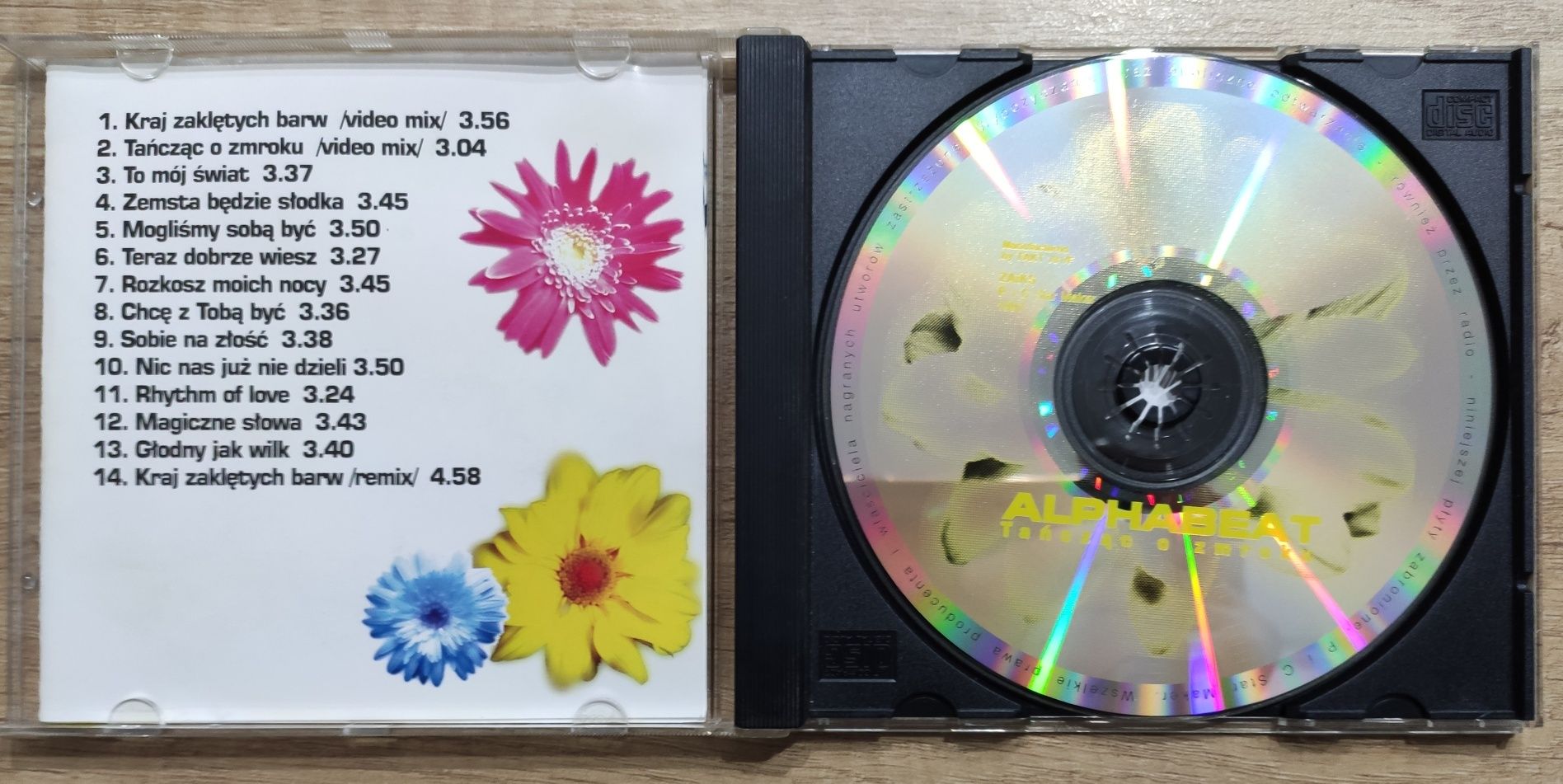 ALPHABEAT - Tańcząc o zmroku CD album 1997 STAR MAKER stan BDB unikat
