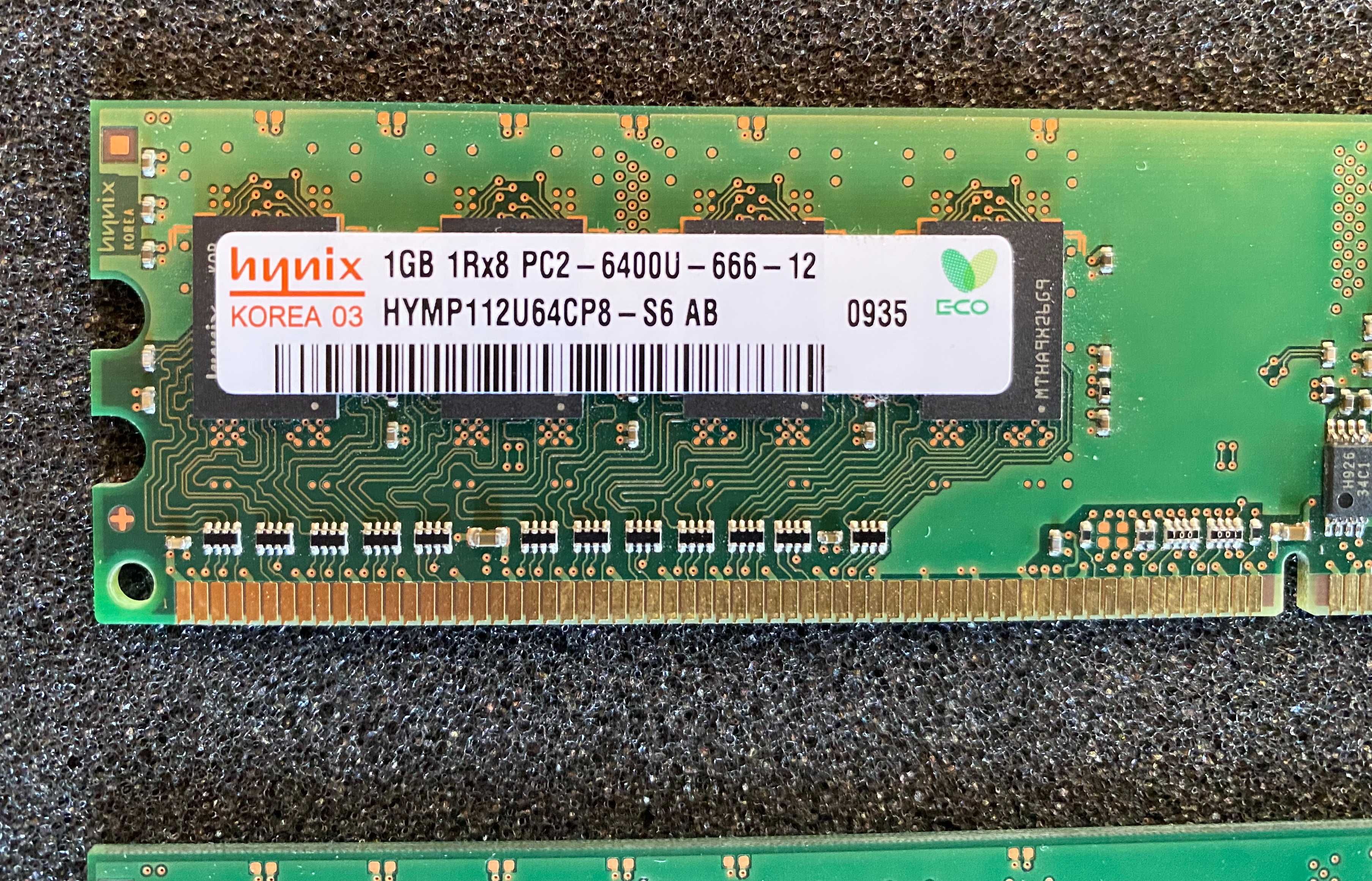 Оперативна пам'ять hynix DDR2 1Gb 800Mhz (пара 2х1Gb)