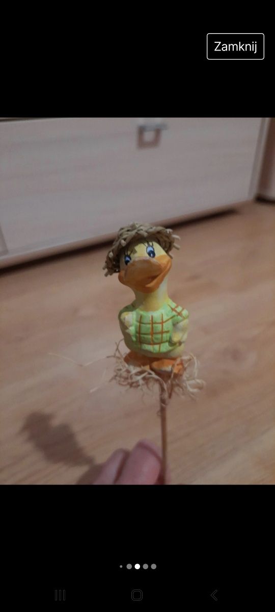 Kaczor na piku ceramiczny