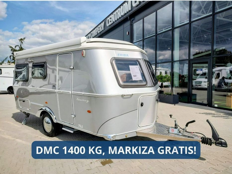 Hymer-Eriba Touring Facelift - Touring 560  Wyjątkowa przyczepa nawet dla 6 osób z otwieranym dachem!