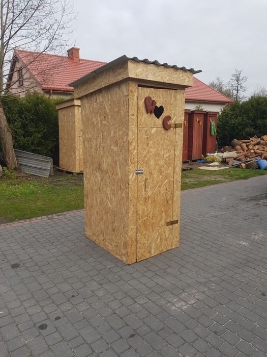 Kibel wychodek wc na budowe szalet swawojka toaleta kibelek