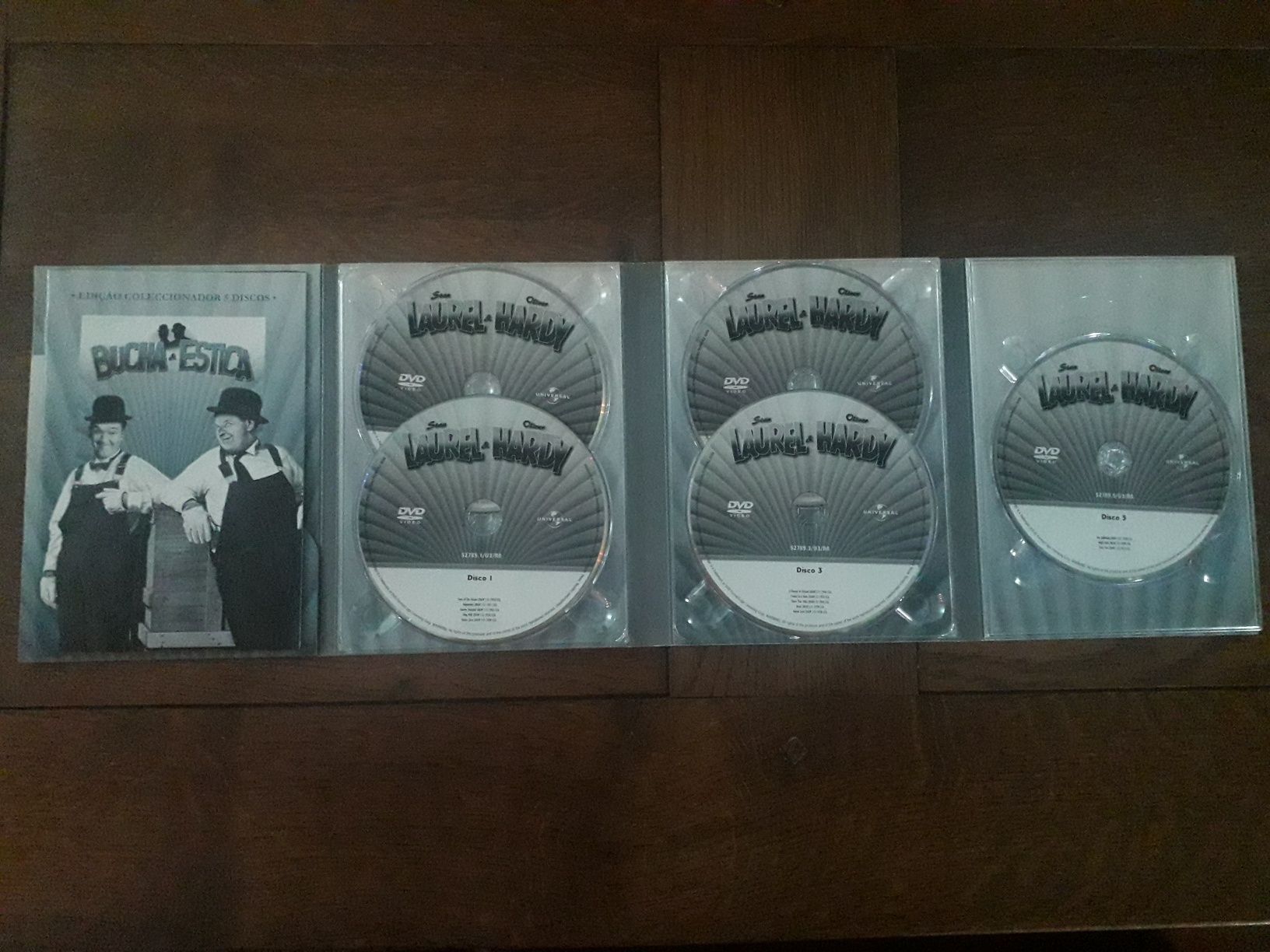 Coleção 5 DVDs bucha & estica