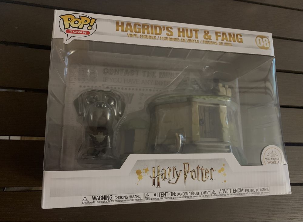 Funko pop Hagrid’s Hut & Fanf (town) 08 Harry Potter - chatka z Kłem