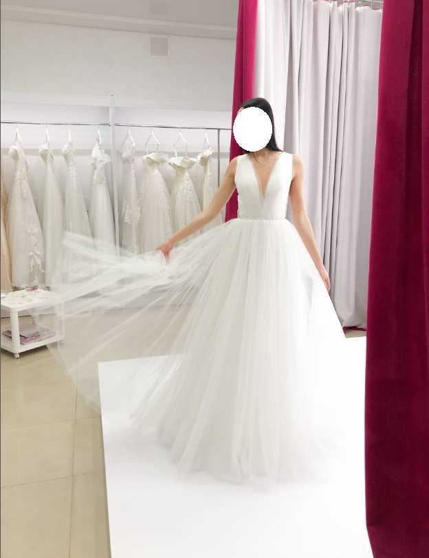 Свадебное платье  / весільна сукня XS