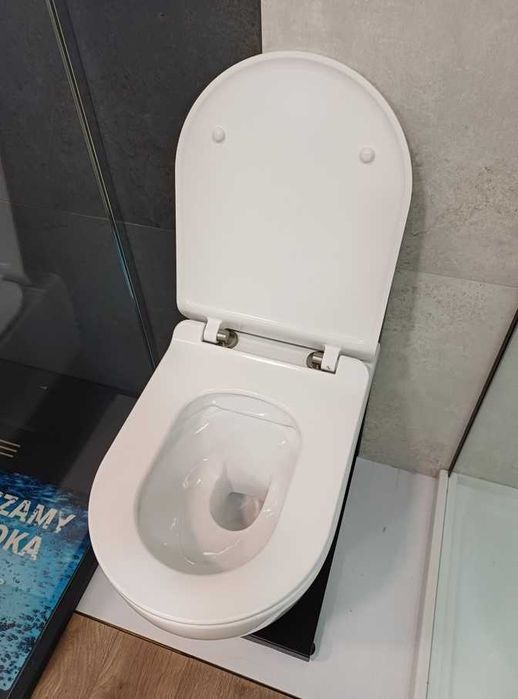 Miska wc Doto 54 + deska wolnoopadająca - ceramika
