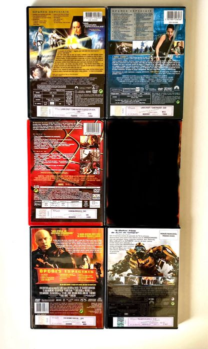 19 Filmes em Dvd.