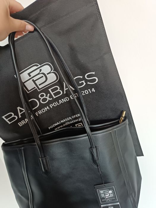 Nowa duża torebka damska czarna t.k. Maxx