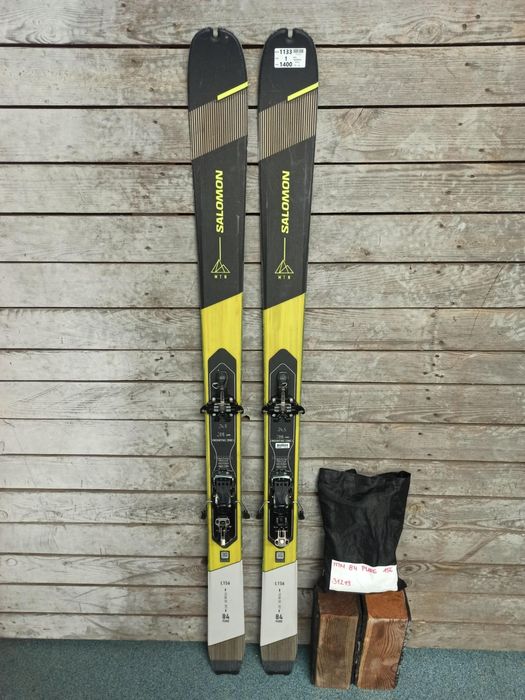 Narty skiturowe SALOMON MTN 84, dł. 156 cm, pakiet 1133.