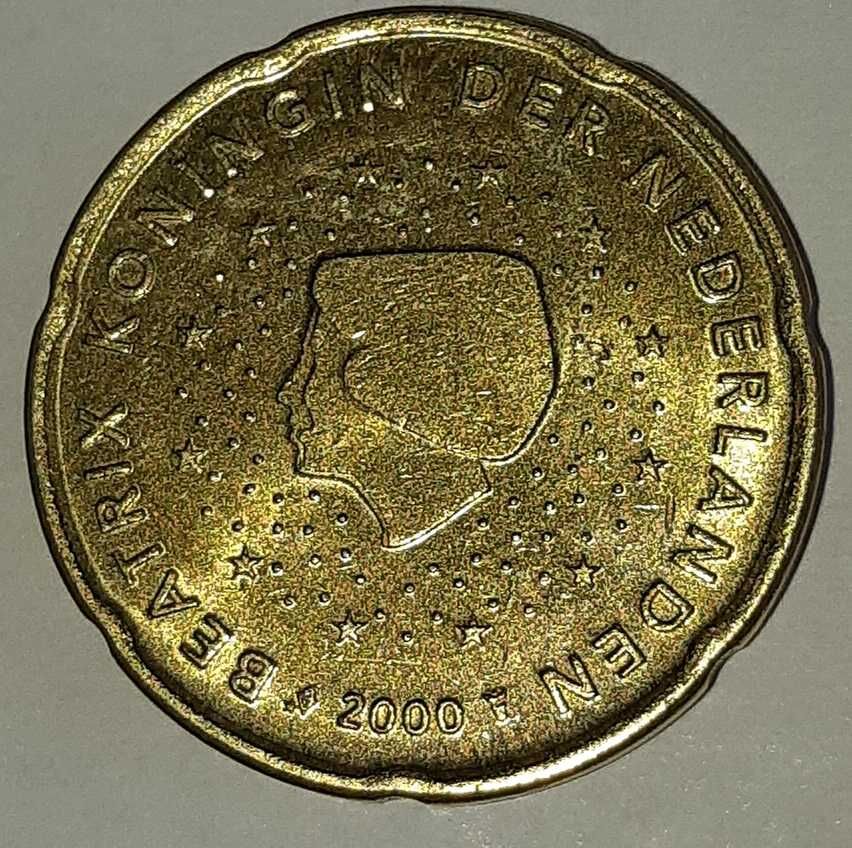 20 euro cent 2000 Holandia moneta kolekcjonerska