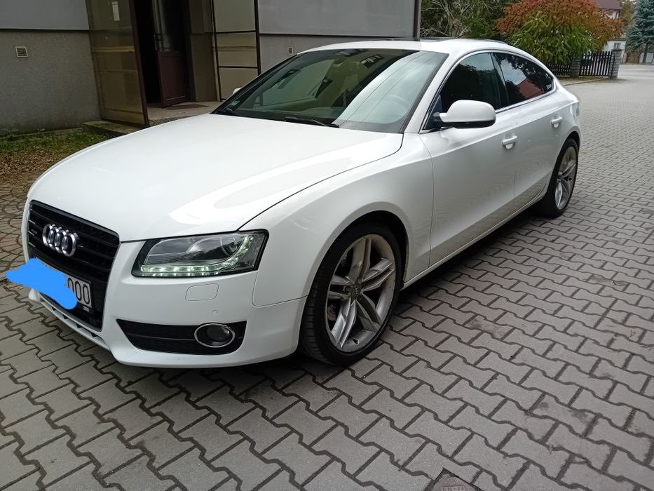 Audi A5 3.0 TDI Quattro 3x S-Line Full Opcja Tryby jazdy Zadbana