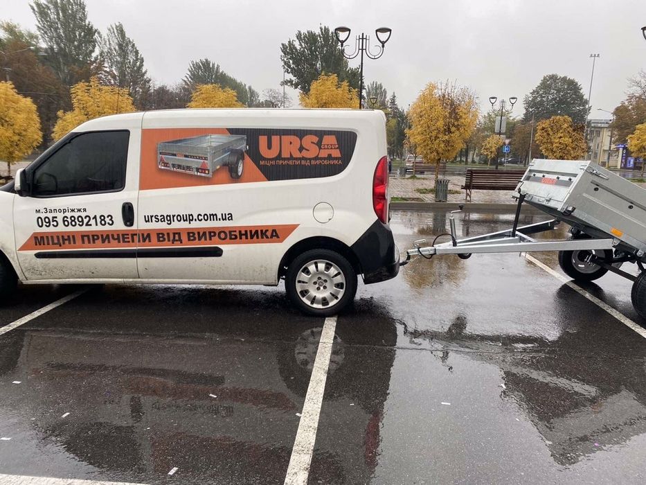 Оцинкованный усиленный, легковой, бортовой, прицеп