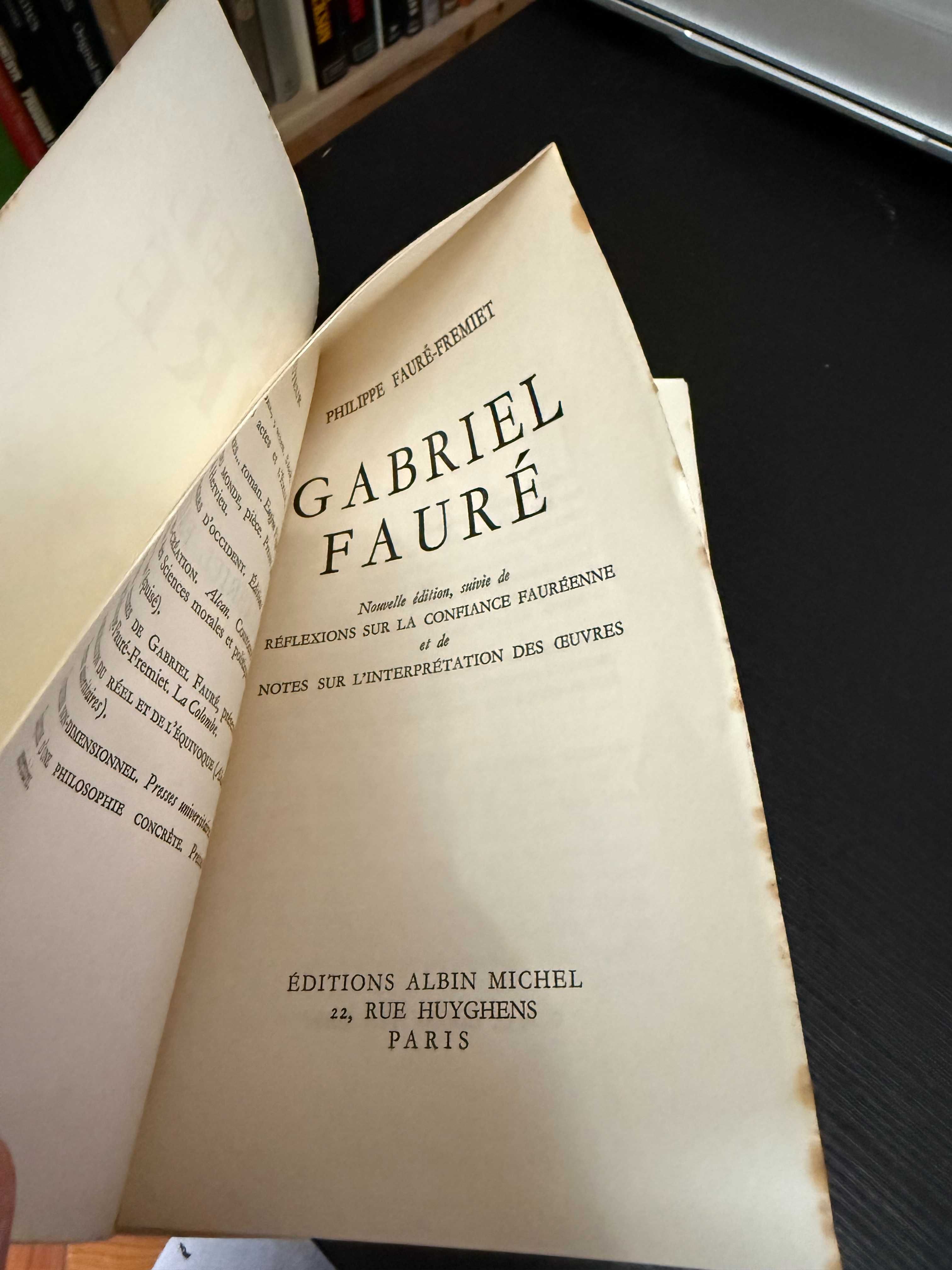 Philippe Fauré-Fremiet – Gabriel Fauré