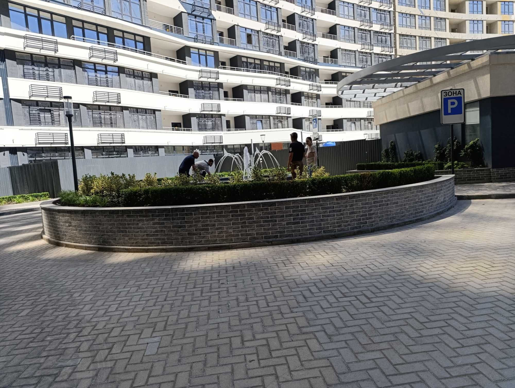 ЖК Атмосфера Секция сдана евро-двушка  с видом на море.