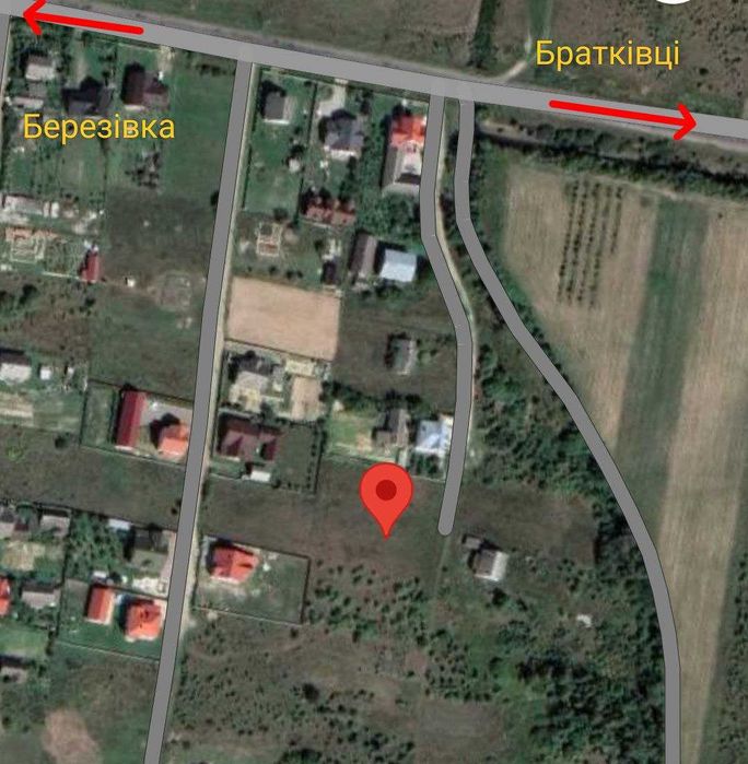 Продаж земельної ділянки в с. Березівка, Івано-Франківський район