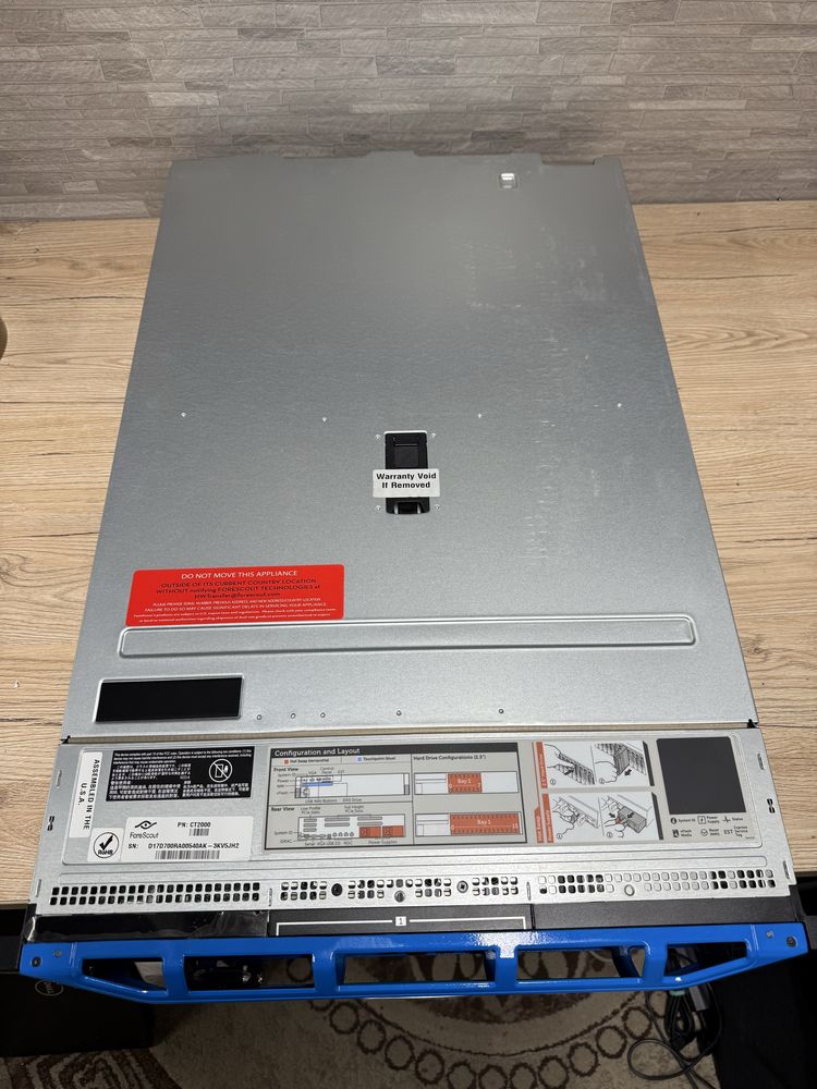 Сервер ForeScout CounterACT CT2000 NAC (Network Access Control)