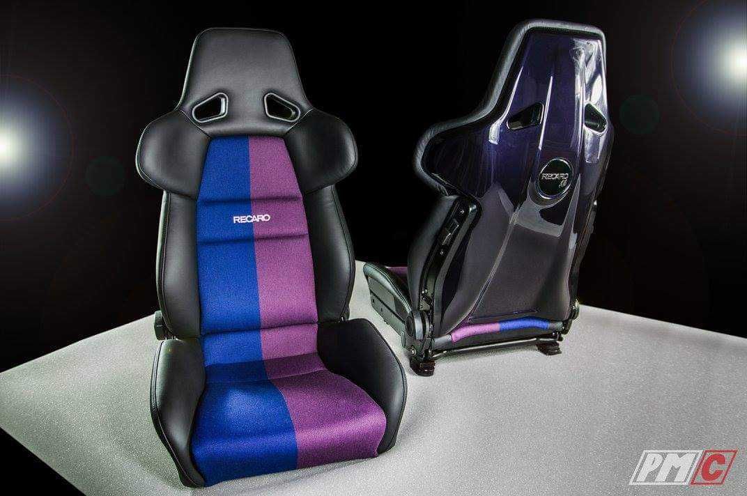 Fotele Recaro A8 1 gen fire&ice